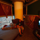 Inside an apartment in Caracas's Torre David